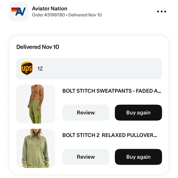 NWT Aviator Nation Bolt Stitch 2 Relaxed Pullover Hoodie in Faded Army (Size XS) - Picture 9 of 10